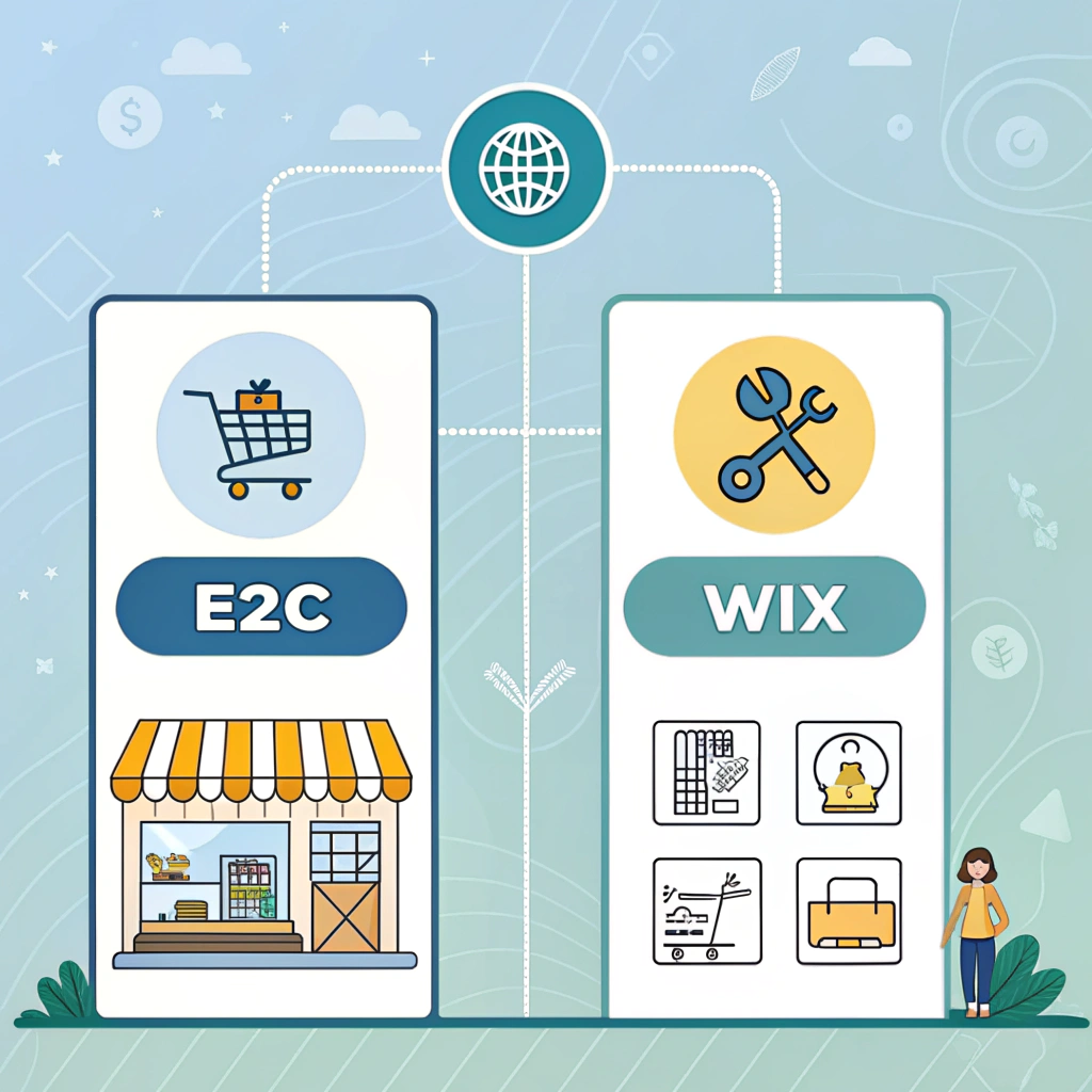 How to Choose Your First Online Store Platform: E2C vs Wix – Simplicity Over Complexity