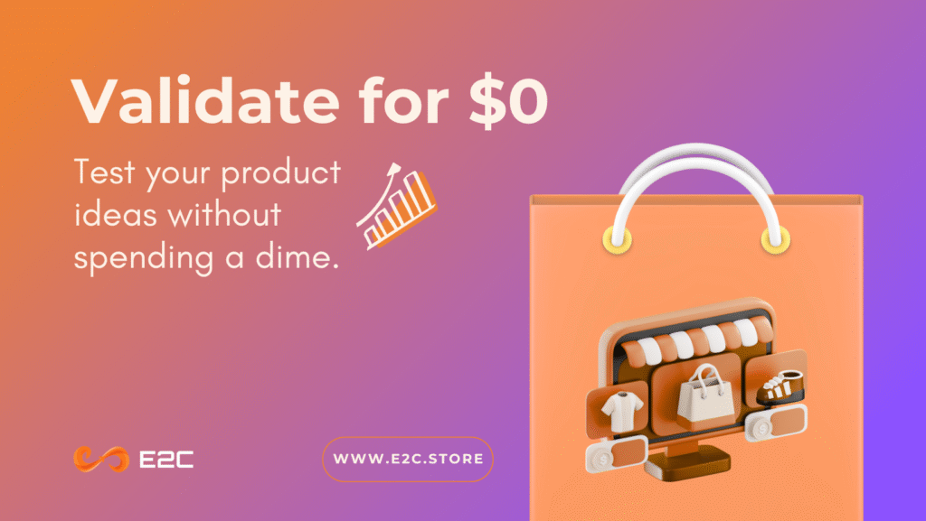 validate dropshipping products without a marketing budget